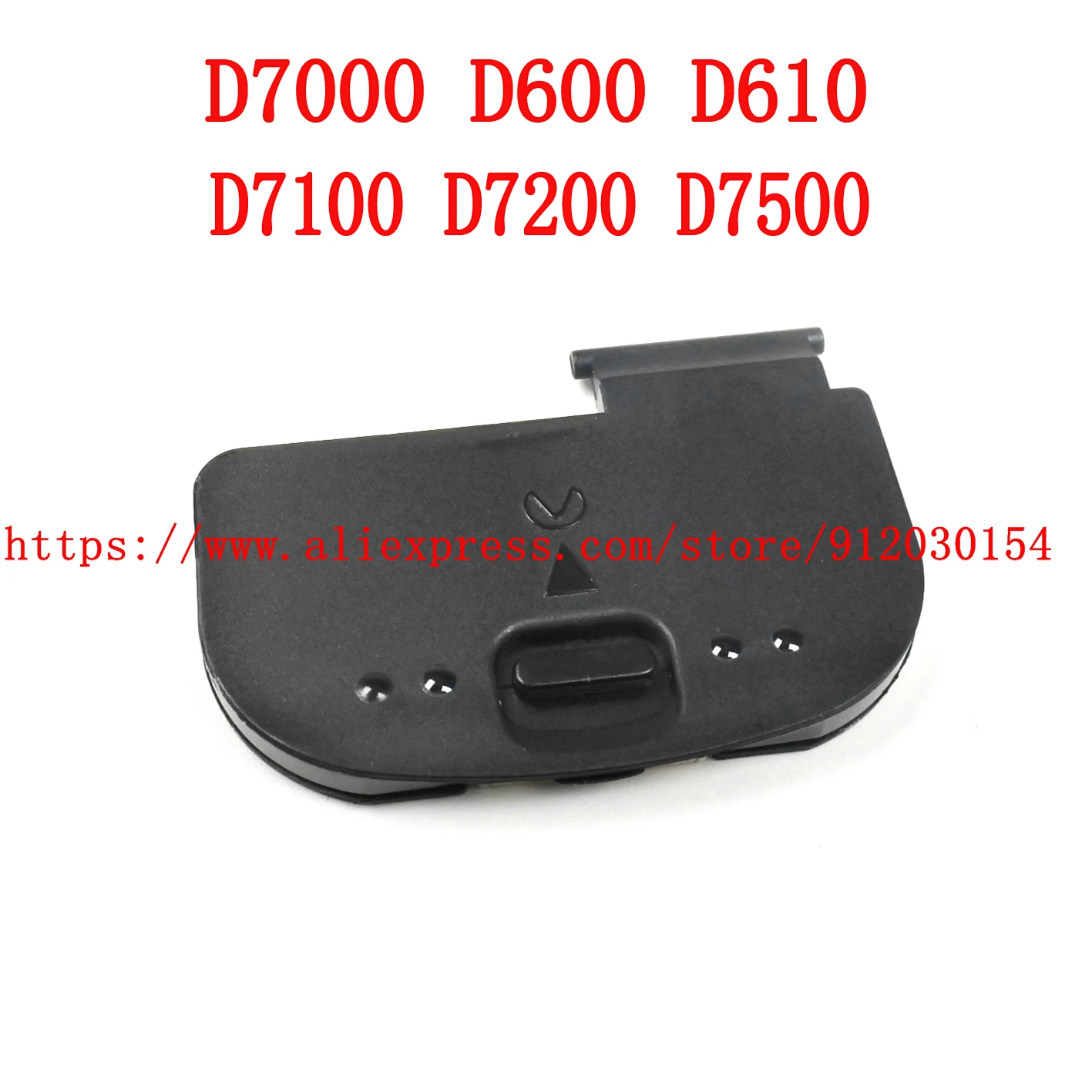 NEW Battery Cover Door For NIKON D7000 D7100 D7200 D7500 D600 D610 Digital Camera Repair Part With Dust Ring