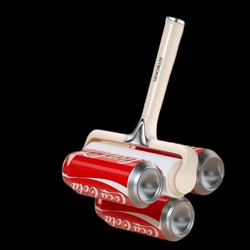 

A Reusable Drum, A High Viscosity Adhesive Roller For Tear Off Paper, A Pet Hair Remover, A Hair Remover, And A Hair Adhesive