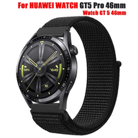 Strap for Huawei GT5/GT5 Pro 46mm Correas Nylon Loop Sport Bracelet for Huawei Watch GT4/5 46mm Band GT 5 Pro 46mm GT 3/4 Bands