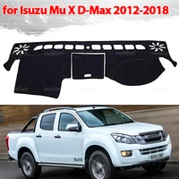 Cubierta protectora para salpicadero para Isuzu Mu X d-max 2012-2018, accesorios para coche, parasol para tablero, alfombra anto-uv
