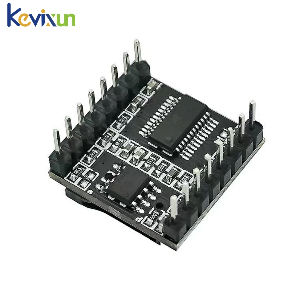 10/1 قطعة Dfplayer مشغل MP3 صغير مع TF بطاقة U القرص الصوت وحدة الصوت المنفذ التسلسلي إعلان لاردوينو IO MP3-TF-16P