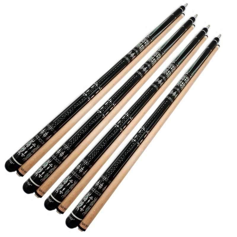 Carom Pool Cue Stick Professional 530g-540g Sticker Pool Cue Tip Size 12mm