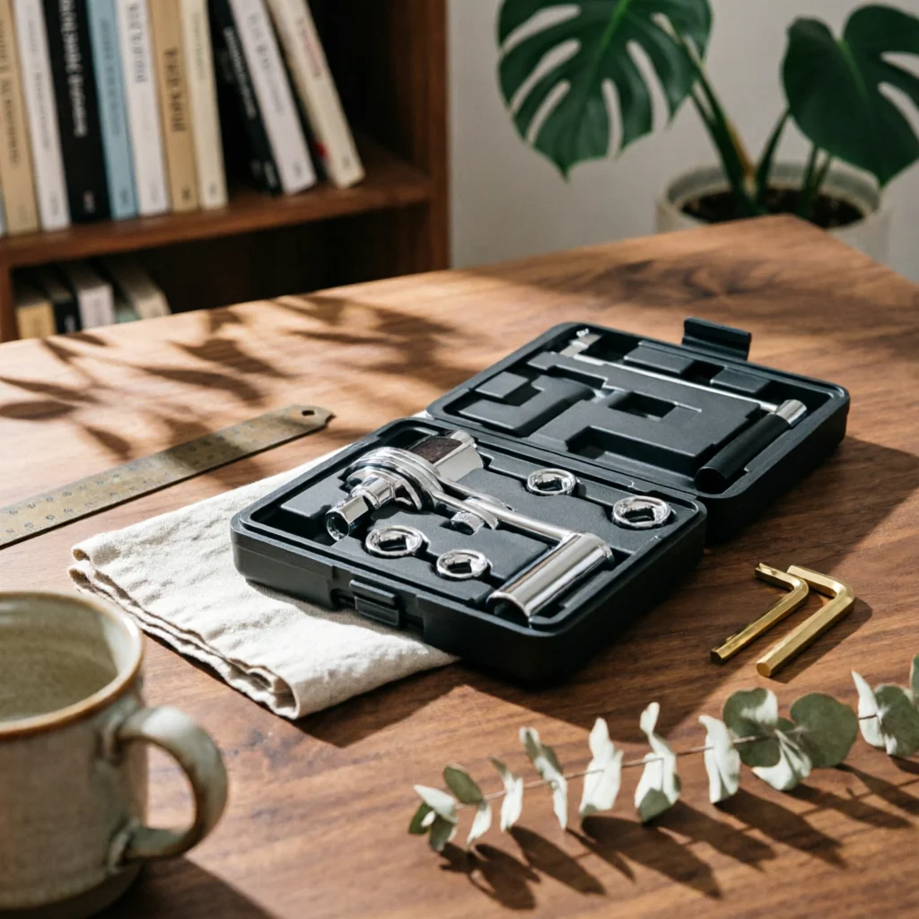 Tire Removal Wrench Kit Long-Lasting Labor Saving Wrench with Sockets Force Amplification Multiplier Sturdy Tool Non-Slip