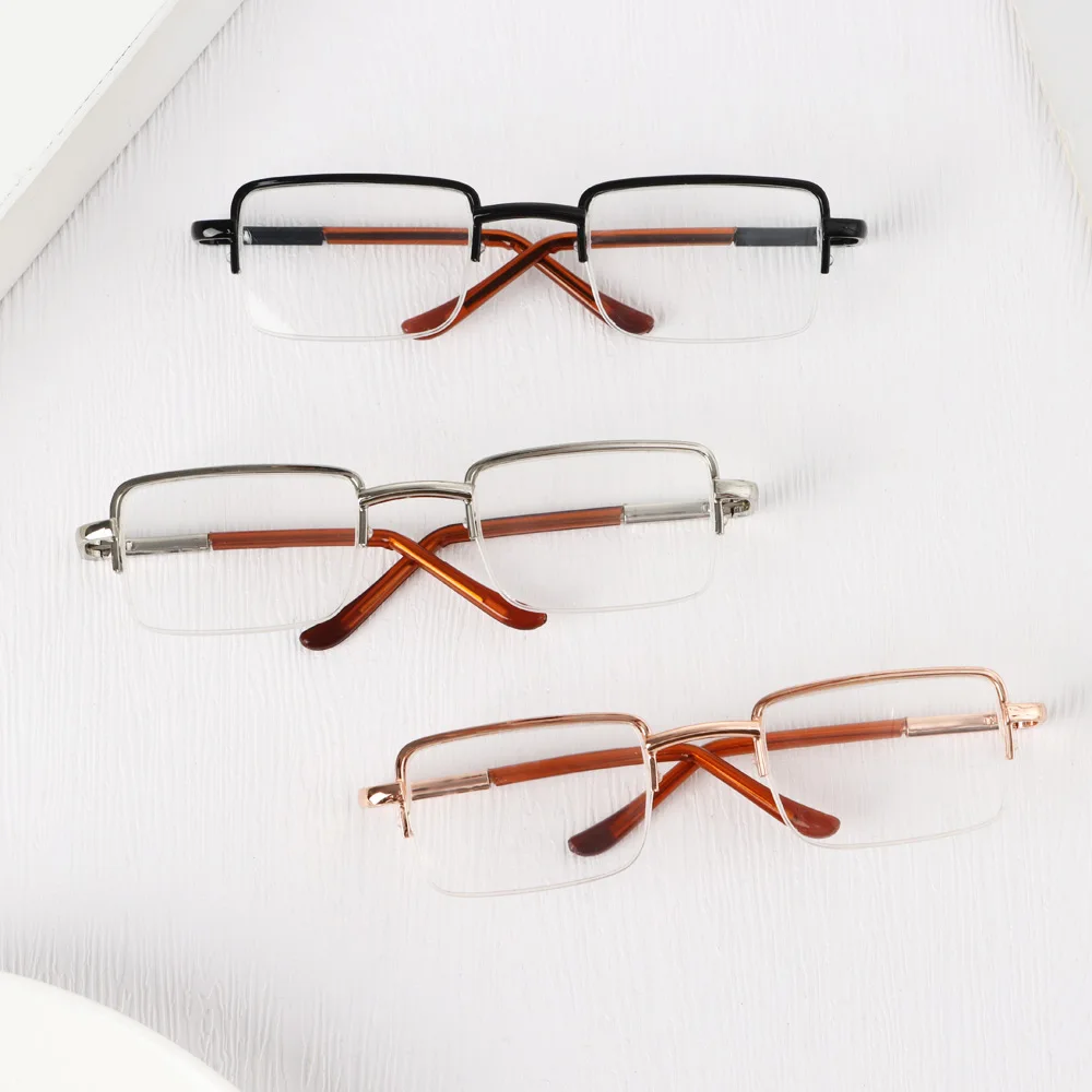 Rectangle Miniature Glasses For 20cm Korea EXO Dolls Accessories Metal Frame Plush Toy Eyeglasses For 16 inch Doll Clothes Decor