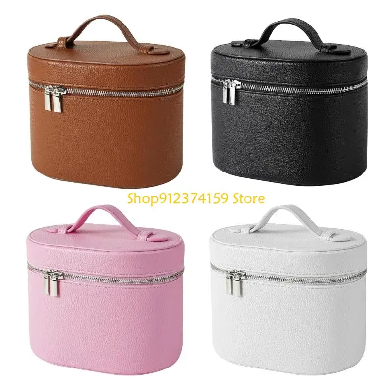 

Дорожная косметичка G5AE, косметичка большой вместимости на молнии, кожаная косметичка