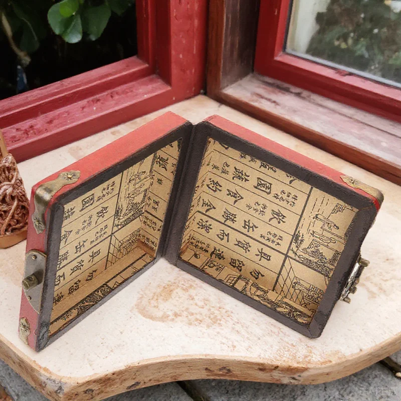 

Wooden Jewelry Storage Organizer For Rings Earrings Necklaces Women'S Keepsake Trinket Wood Treasure Chest Bedroom