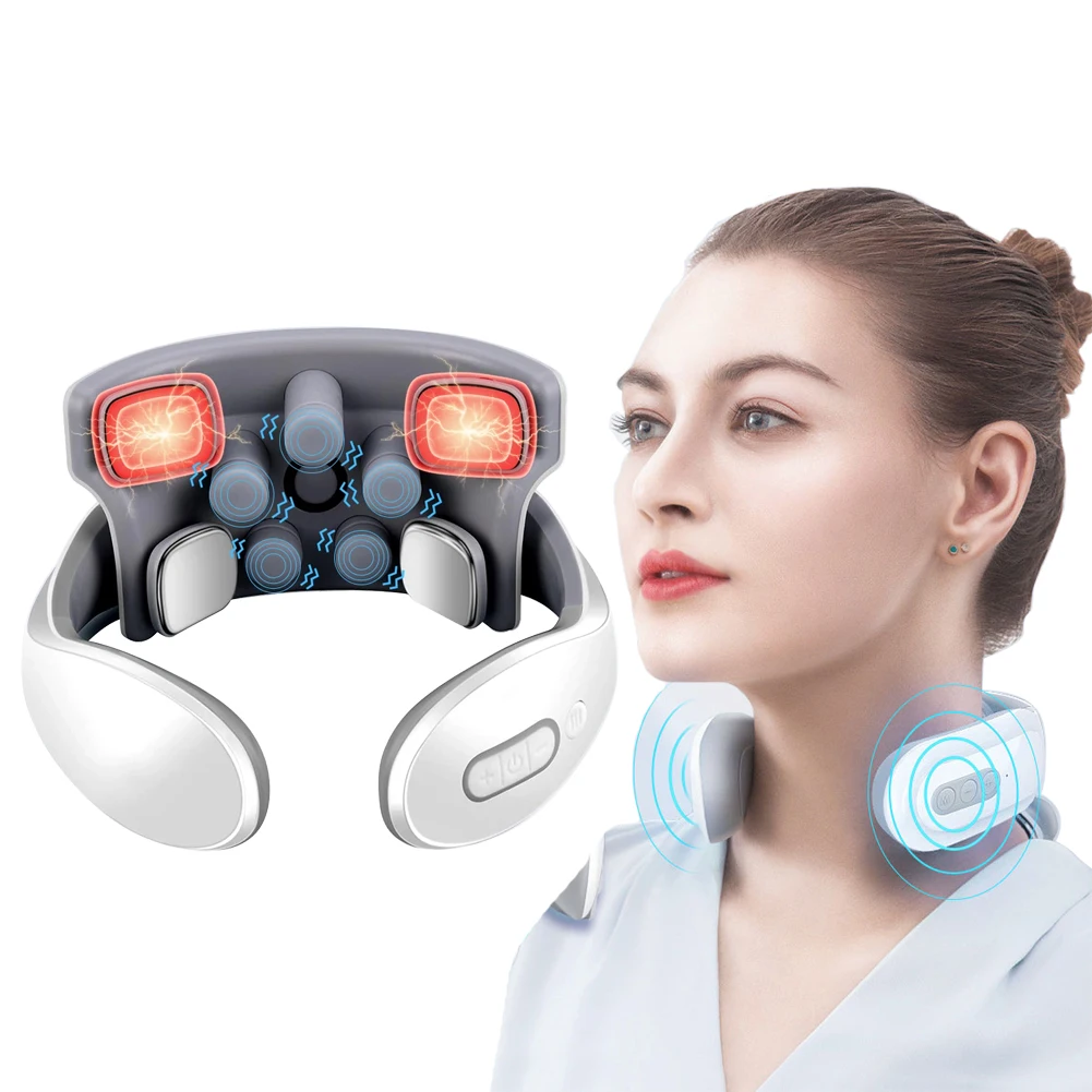 

Smart Neck Cervical Massager Protable Mini Neck Shoulder Massager Deep Massage Neck Warm Pressing Neck Pressing Care
