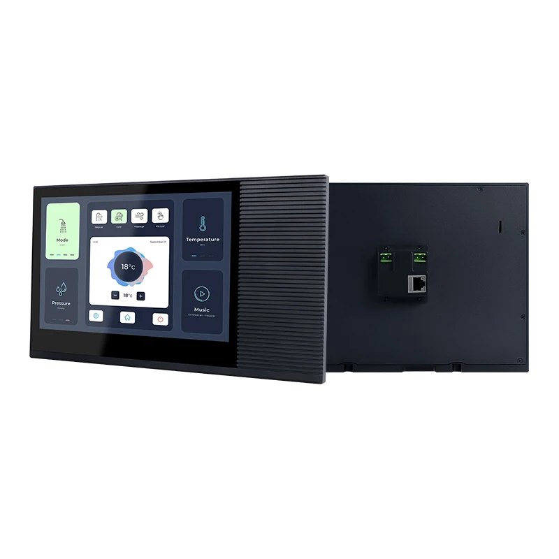 SM10PM RK3566 Android Debian IPS Smart Home Touch Panel 10.1 Inch Wall-Mounted Display Home Assistant Zigbee Home Garage