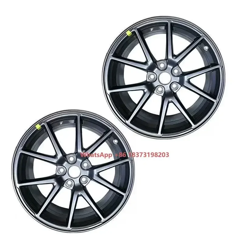 Rines de Aleación de Aluminio Forjado de Tercera Parte para Coche, Modelo 2021 de China, 18 Pulgadas, para Tesla Model 3, Número de Pieza Original 1044261-00-A