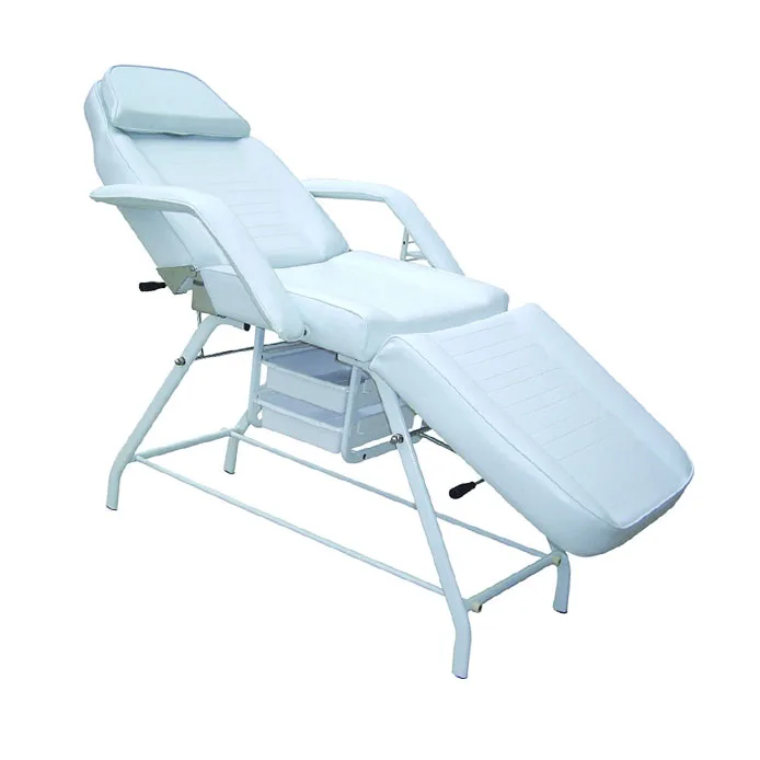 Spa Beauty- Portable Massage Couch Facial Bed Folding Thai White Massage Table for Sale