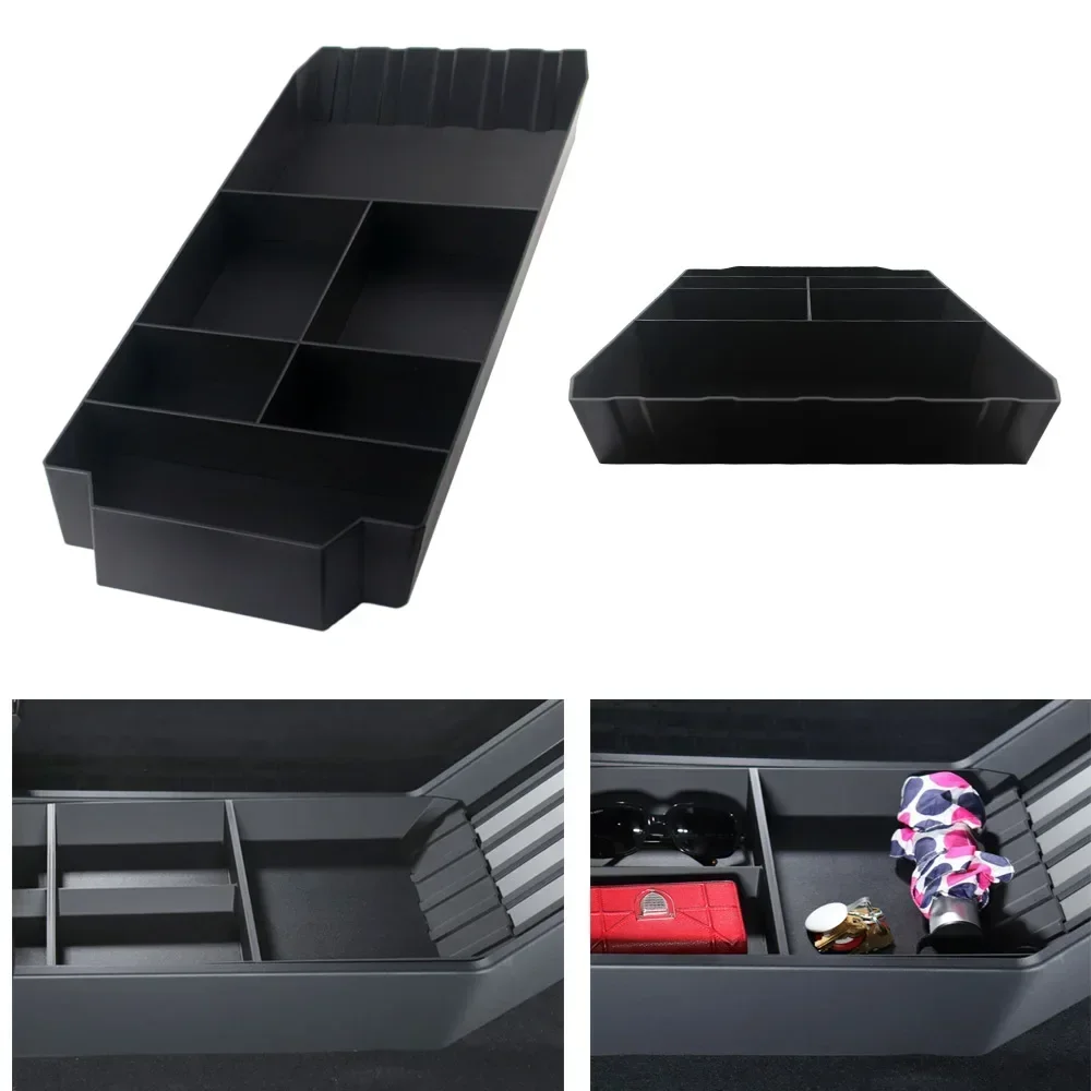 

Lower Center Console Tray Floor Storage Organizer for Tesla Cybertruck 2024+