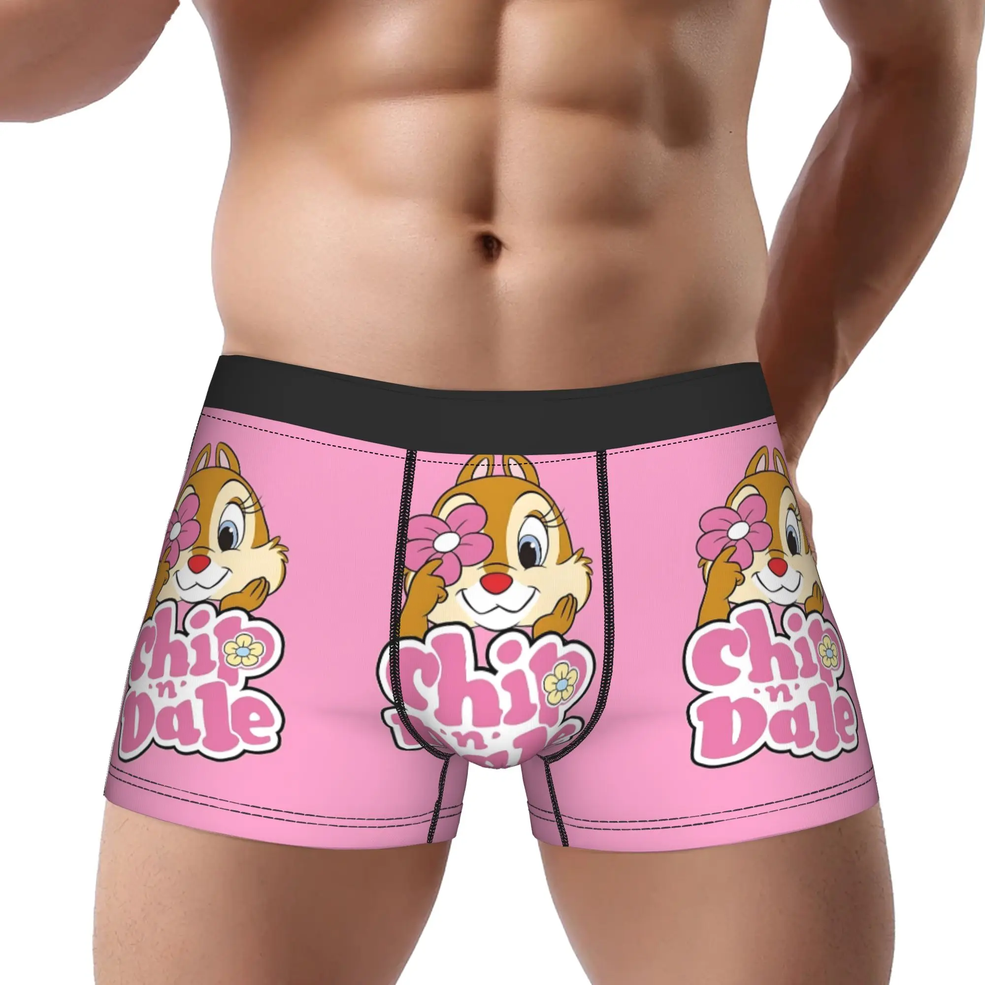 

1piece Dale The Goofy Dreamer Chip And Dale Underpants Breathbale Panties Male Underwear Comfortable Shorts