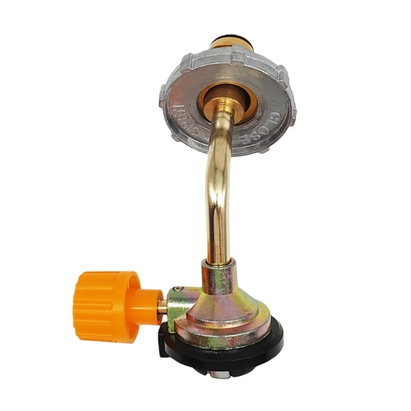

High Efficiency Gas Regulator Durability Zincs alloys Regulator Adapter Replacement For Outdoor Cooking