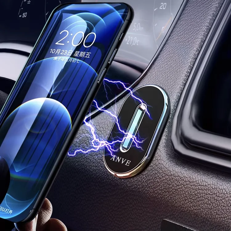 

Universal Magnetic Car Wireless Phone Charger Dashboard Zinc Alloy Housing Phone Holder for Mobile Phones
