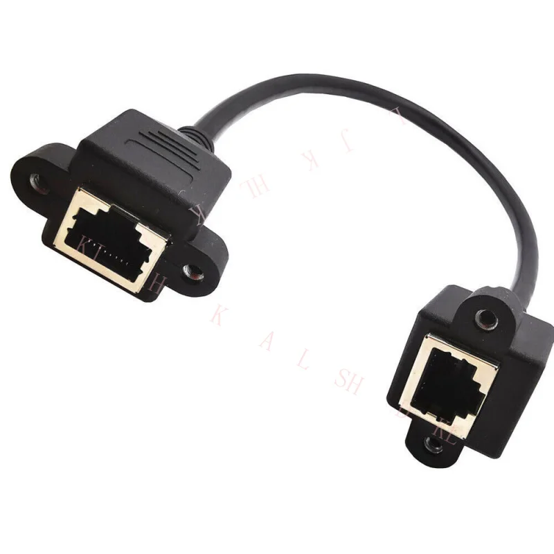 NN   for 1STCK. RJ45 Female to Female Coupler Cat6 Ethernet LAN Cable Cable Connector 0.3m