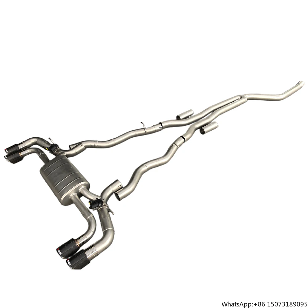 

Выхлопная система Valvetronic Catback из стали и нержавеющей стали для BMW 540i G30/G31/G38 B58 3.0T, аксессуары для тюнинга автомобиля