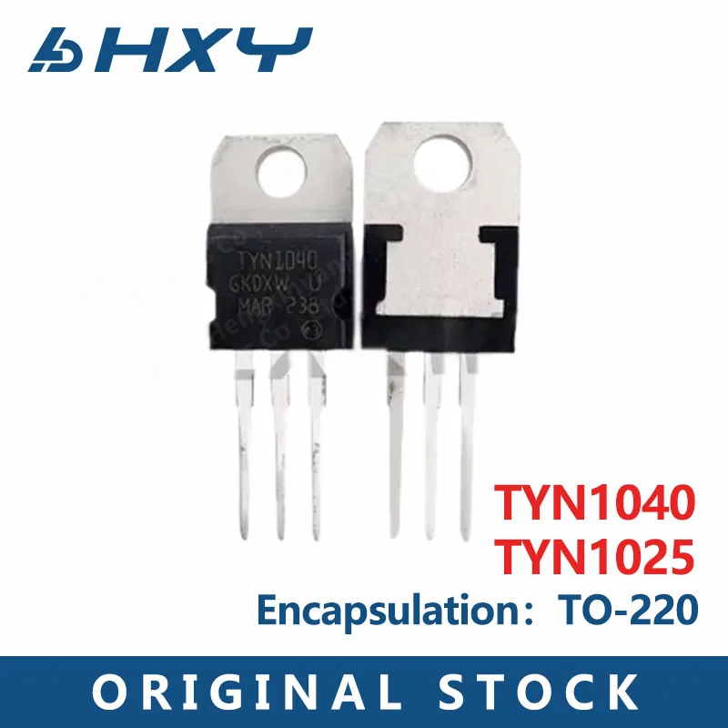 10PCS  TYN1025  TYN1040 TO-220 Unidirectional thyristor In Stock