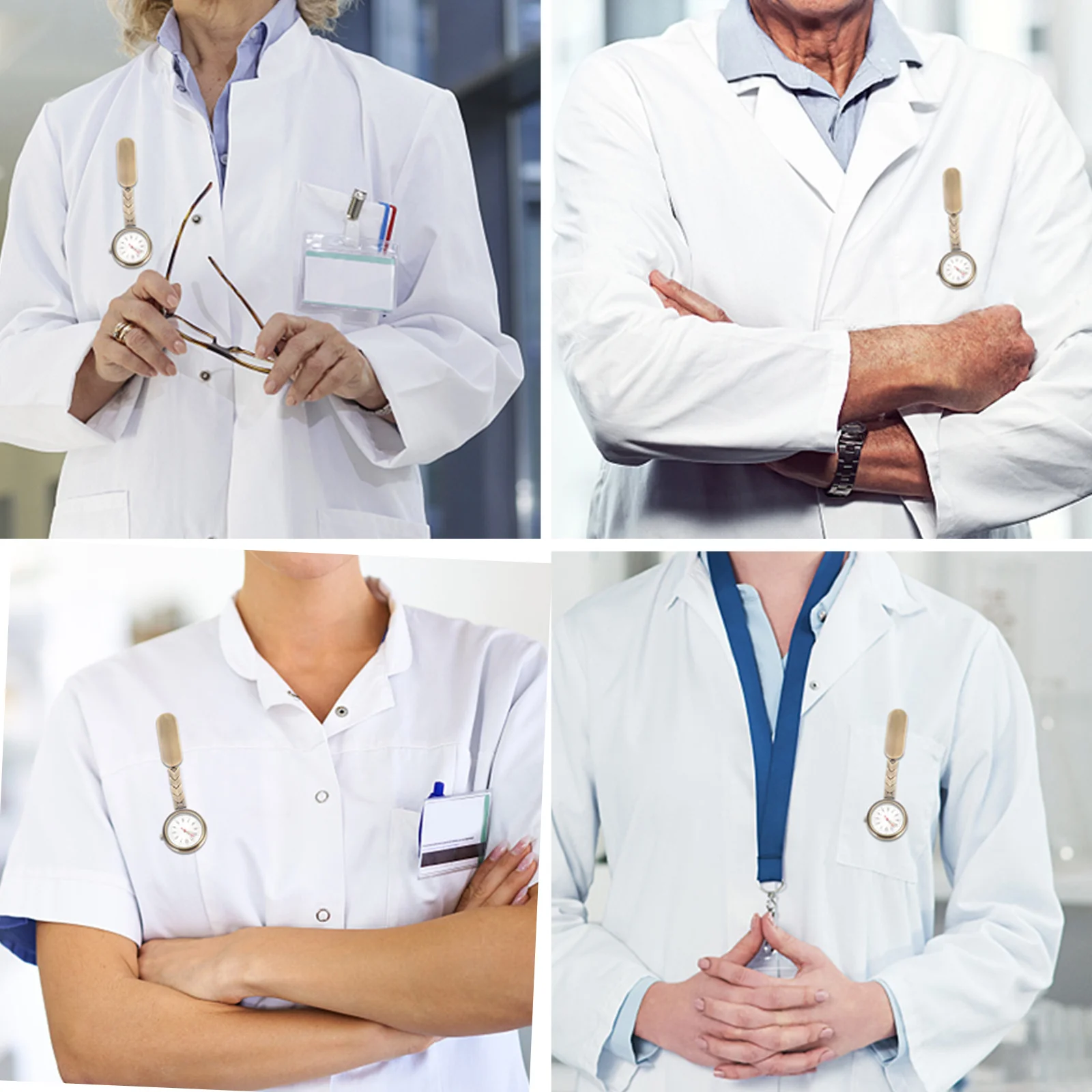 1 قطعة جيب النساء الطلاب التمريض موضة الممرضات هدية دائم ممرضة جيب موضة فوب المرأة ممرضة ساعة ساعة