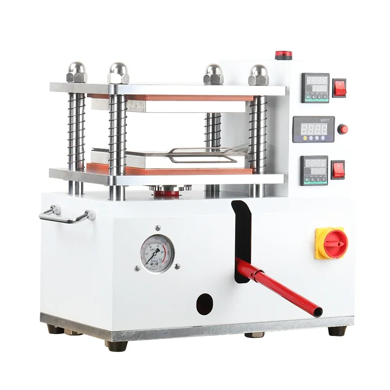 Small Plate Vulcanization Machine Rubber Plastic Granule  Thermoplastic Mold Testing Machine