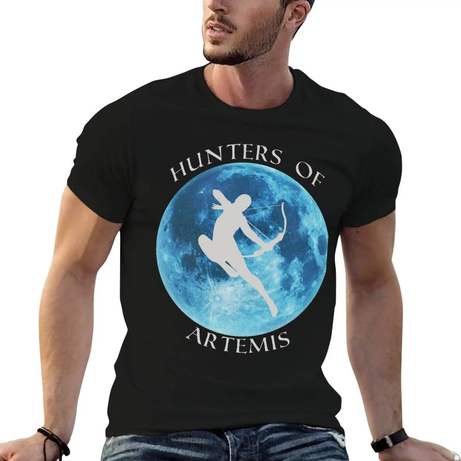 

Hunter of Artemis T-Shirt man t shirt cotton funny t shirts dark humor t shirts for man graphic funny T-shirt
