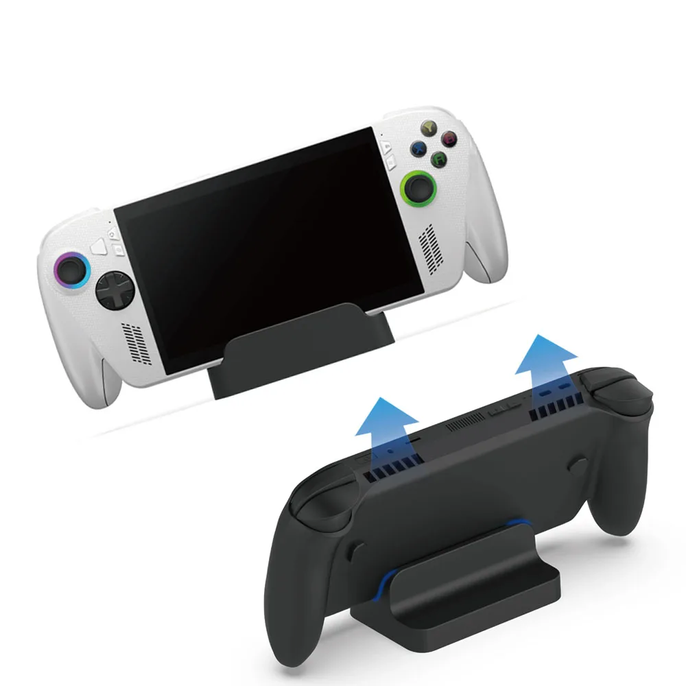 

for ROG Xbox Ally all-in-1 Handheld Storage Bracket for ROG Xbox Ally X Game Console Handheld Storage Rack Desktop Stand Black