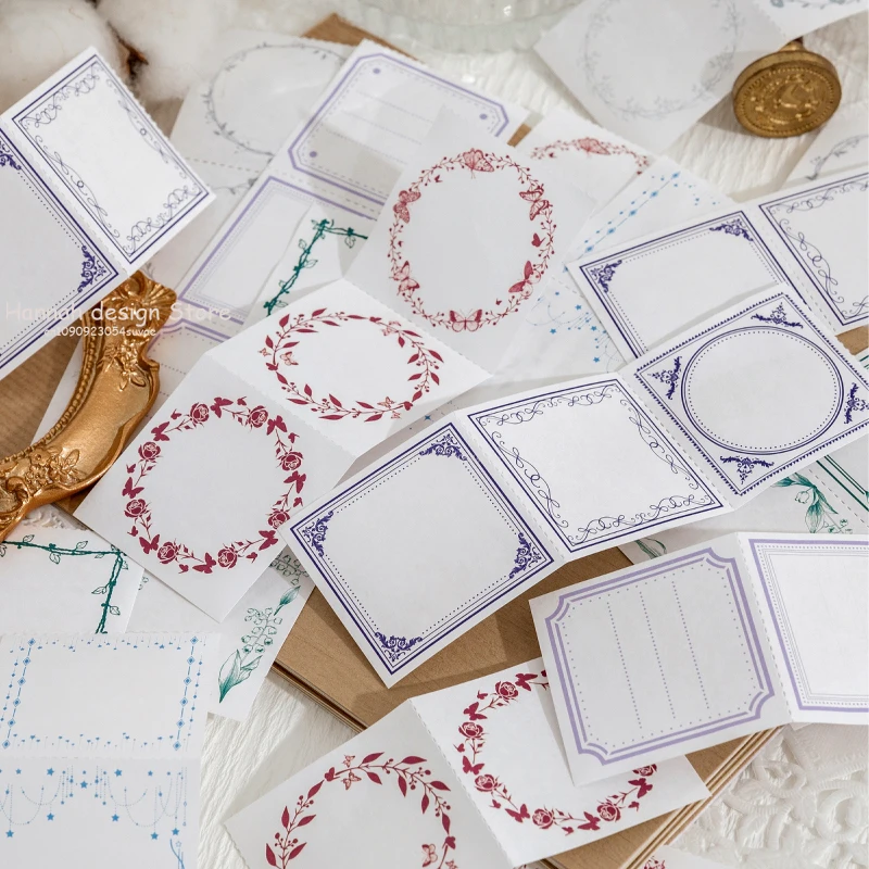 

30 листов/книга, ретро материал, бумага для заметок, серия билетов, бумага для заметок, блокнот для заметок, дневник, стационарные хлопья, скрапбукинг