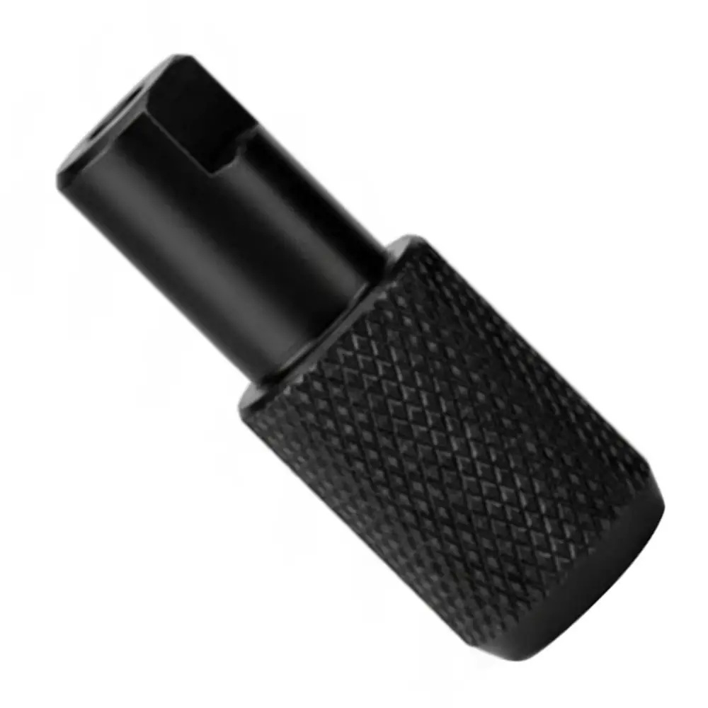 5pcs M10 Thread Angle Grinder Adapter 6.35mm Internal Hex High-Strength Alloy Hex Converter Wear-Resistant Construction