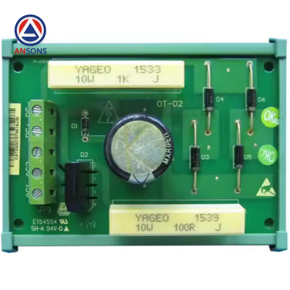 

E154554 SH-A OT-02 KLA-MTU-01A CANNY Elevator Delay PCB Board Ansons Elevator Spare Parts