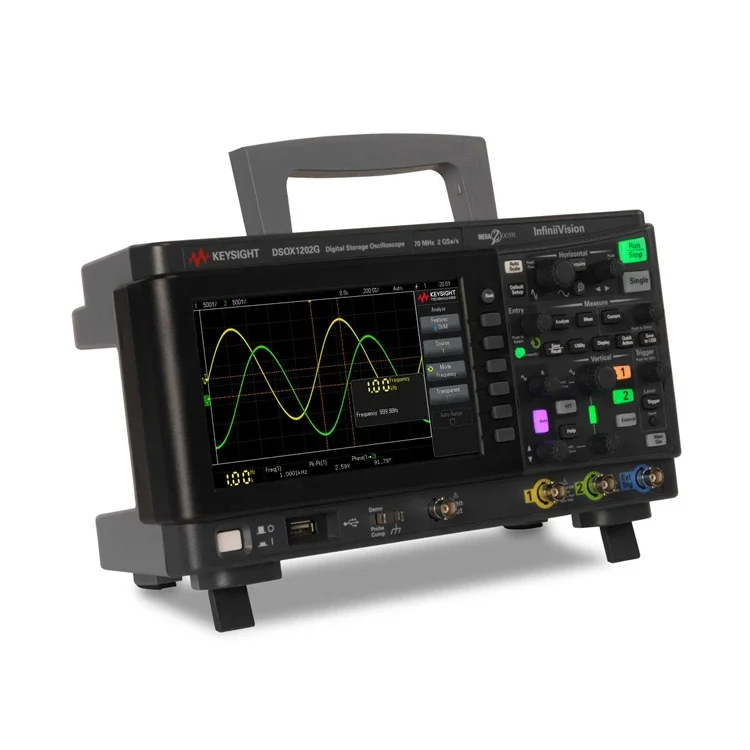 

Agilent DSOX1204G KEYSIGHT Oscilloscope 50 MHz 2 analog channelst Digital basic oscilloscope