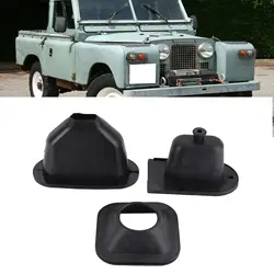 New 3PCS GEAR & HANDBRAKE LEVER RUBBER BOOT GAITER KIT DA2466 Fit For LAND ROVER SERIES 2A & 3