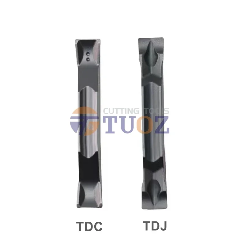 TDC2 TDC3 TDC4 TDC5 TDJ2 TDJ3 TDJ4 TDR2 TDR3 TDT TDC Carbide Grooving Inserts 2 3 4 5 MM R1 R1.5 Slotted Blade Lathe Cutter Tool