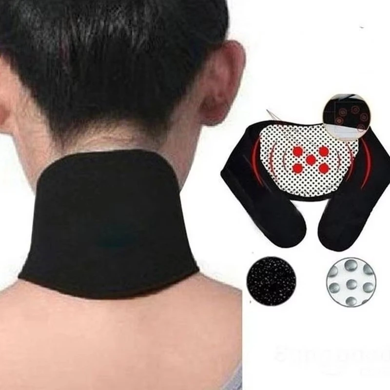 Fever Protection Cervical Neck Sleeve For Warmth Preservation Hot Compress Magnet Neck Protection Belt For Cervical Spine Neck