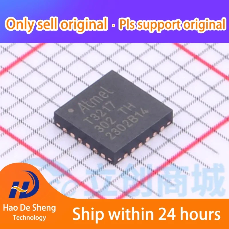 10 buah/lot ATTINY3217-MFR ATTINY3217 QFN-24 baru asli dalam stok