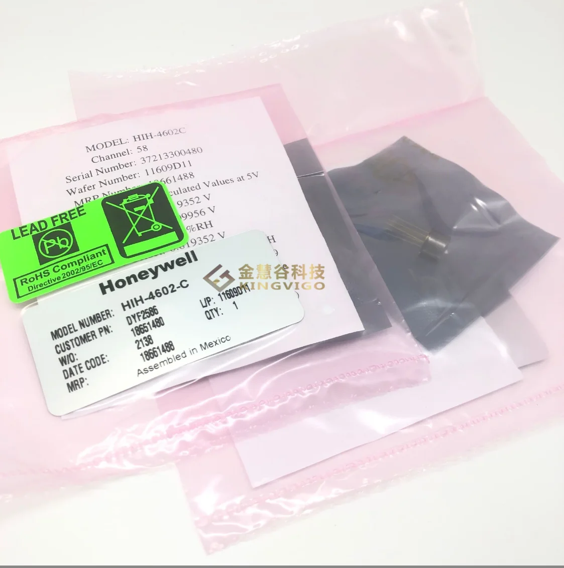 HIH4602-L-CP Honeywell Authorized Agent Temperature and humidity sensor New original Fast shipping