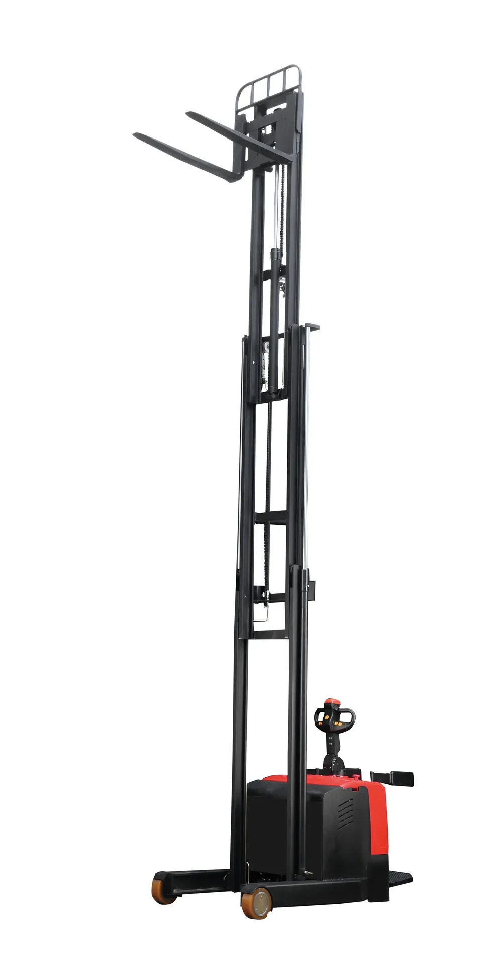 ELES-15H/20H Good quality electric stacker 1500kg 2000kg  stand up power Stacker AC Motor  height can arrive 6.2M Max