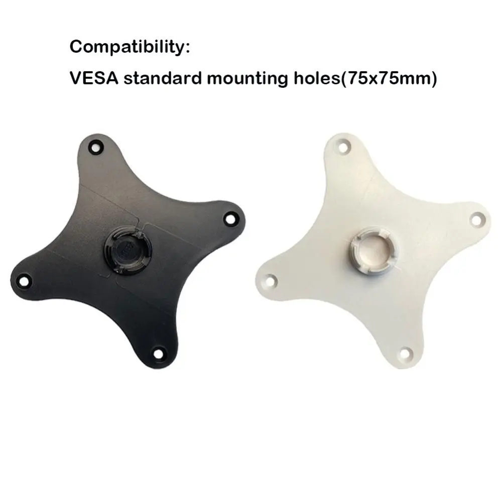 Подставка для монитора расстояния Vesa75, свободная регулировка угла, стабильная поддержка, адаптер с шаровой головкой 17 мм, портативный держатель для телевизора, интерфейс