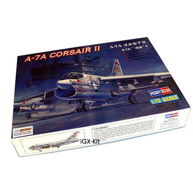 

HobbyBoss масштаб 87201 1/72 США A7 A-7A Corsair II боевой самолет военный подарок пластиковая сборка модель игрушка набор для строительства