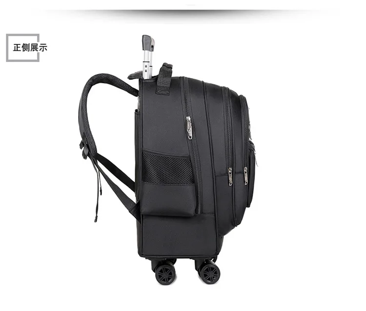 Business-Rucksack für den Außenhandel, Großer Multifunktionaler Doppel-Rucksack, Studentenrucksack, Leichtgewichtig – Detail 27