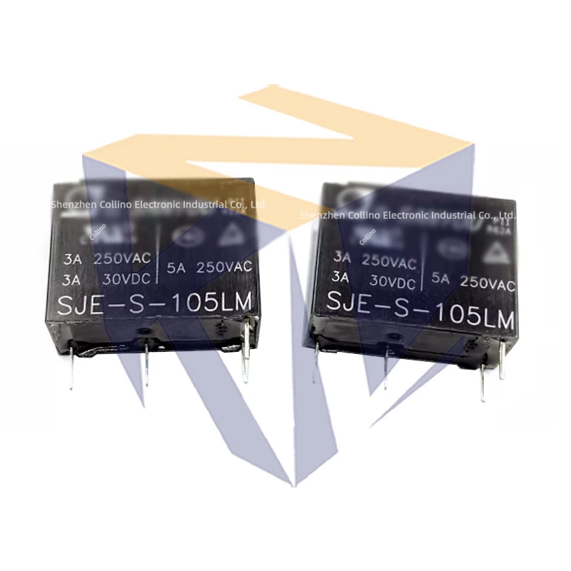 5pcs SJE-S-105LM 5V 3A 4-Pin Automotive Relay