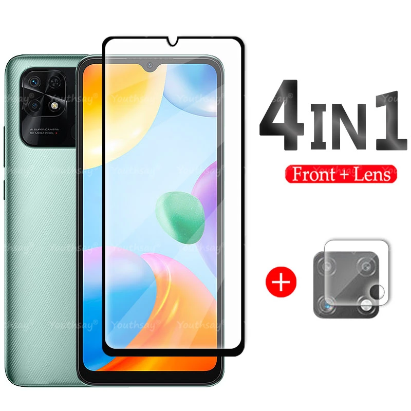 Dla Xiaomi POCO C40 Szkło ochronne dla POCO C40 Szkło hartowane HD Ekran Obiektyw aparatu Film Dla Xiaomi POCO C40 Szkło