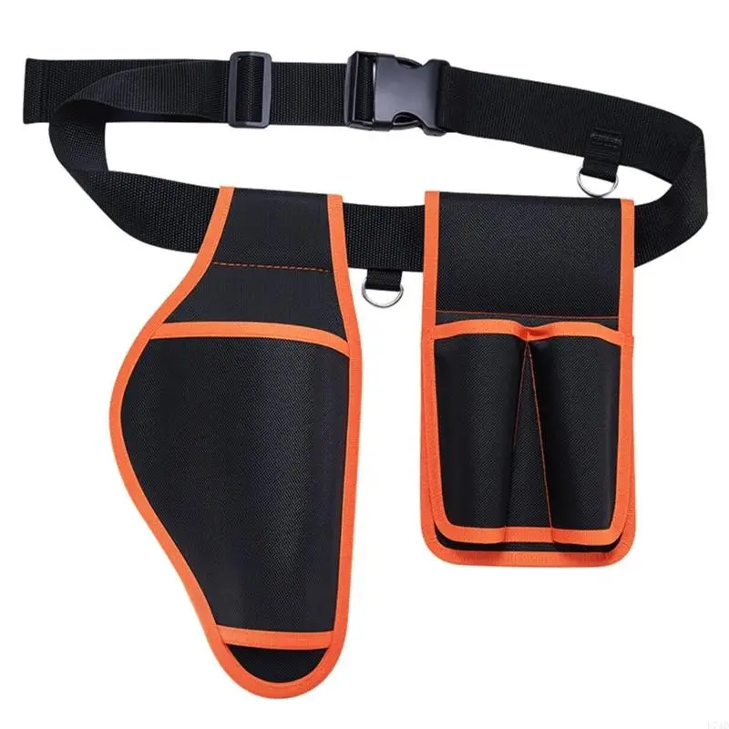 

L74D Multifunctional Tool Storage Bag Belt Electrician Tool Drill Waist Bag
