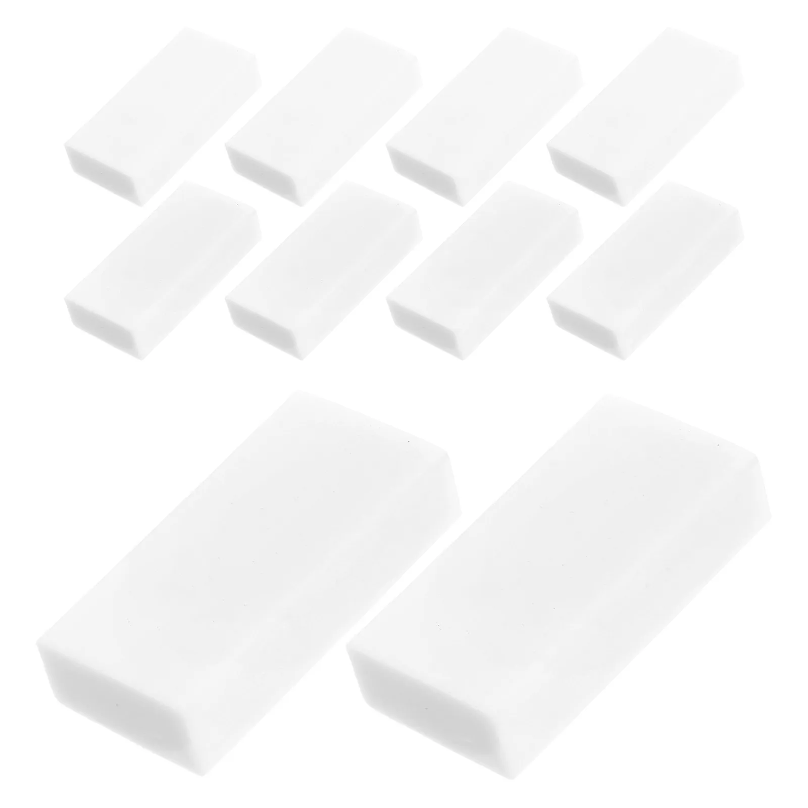 20Pcs White Block Erasers Soft Texture for Precision Erasing Sketching Drawing School Art Supplies Students Artists