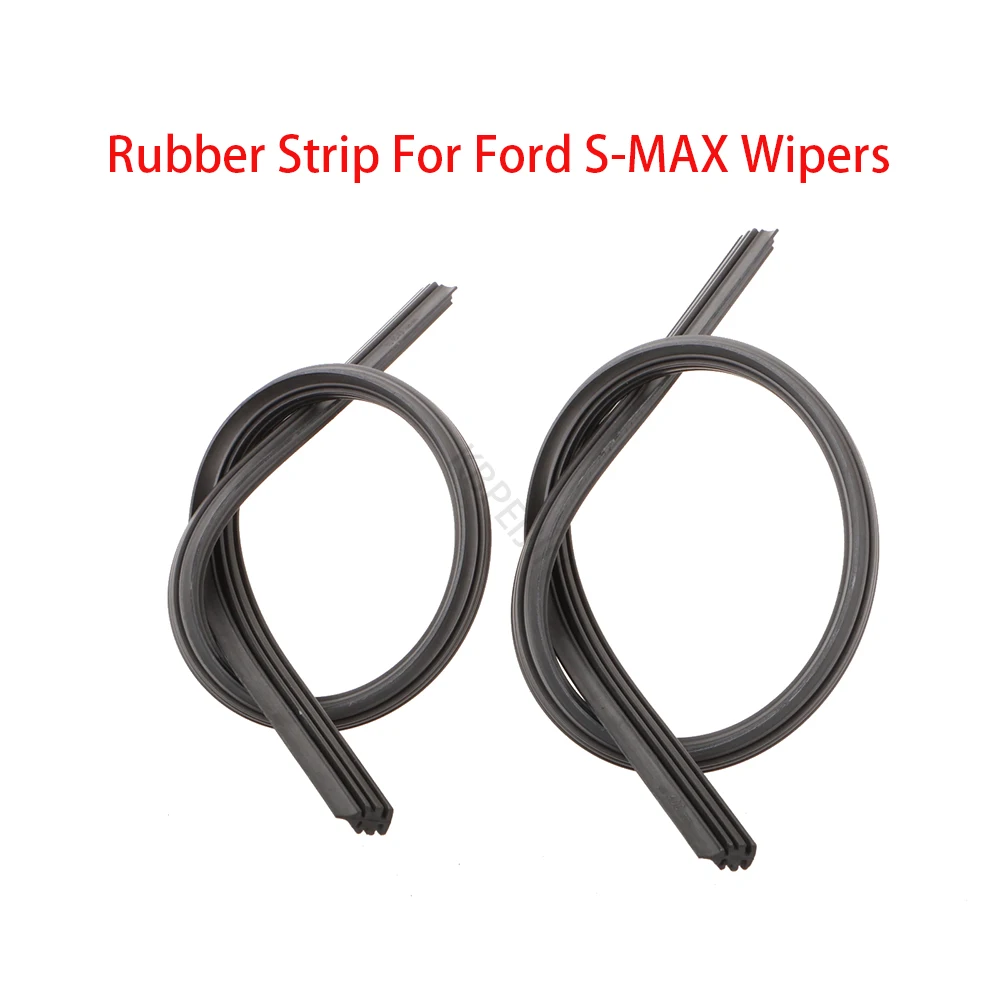 

1 комплект, резиновая полоса для заправки автомобильных дворников 26 дюймов 30 дюймов для Ford S-MAX 2013 2014 2015, аксессуары для щеток дворников