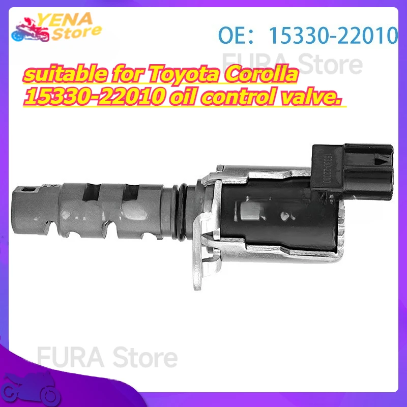 

Engine variable valve timing (VVT) electromagnetic valve, suitable for Toyota Corolla 15330-22010 oil control valve.