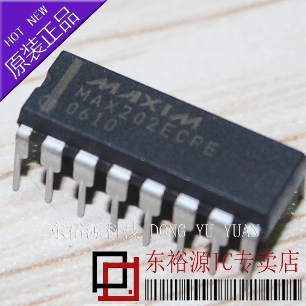 MAX202ECPE MAX202 DIP    10PCS