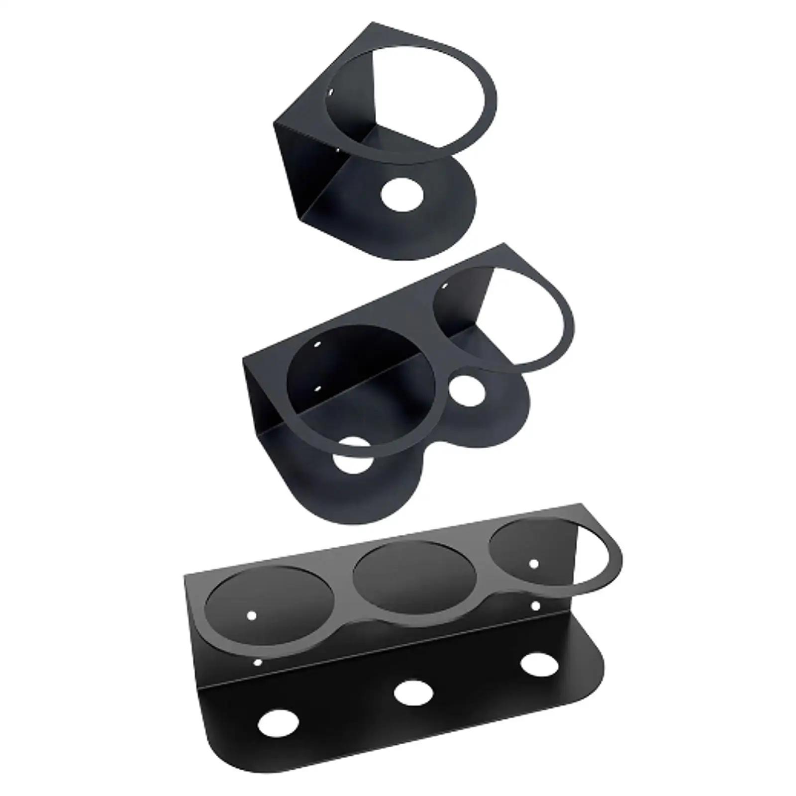 حامل علبة الرش، رف حامل زجاجة الطلاء سهل التركيب، رف تخزين منظم الزجاجات لخزانة المرآب #3