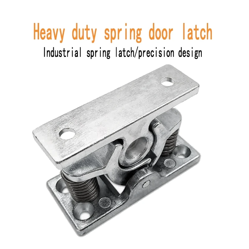 1Pcs Spring Loaded Door Easy Lock Door Easy Lock Stop Catch Release Clamp Double Roller Catch (Mp-4)