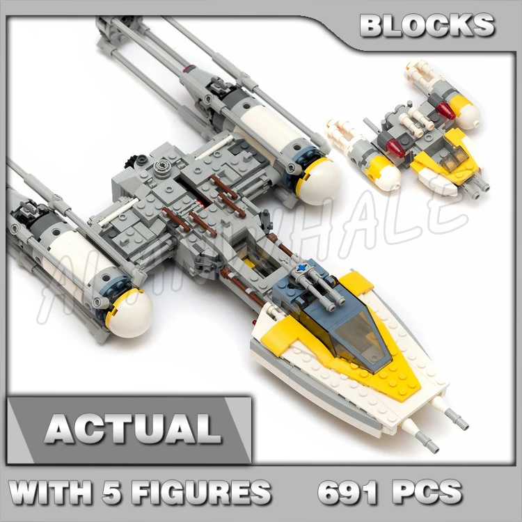 1062pcs Star Plan BD-1 Robots Fallen Order Posable Joints Stim Canister 65010 Building Blocks Toy Compatible With Model
