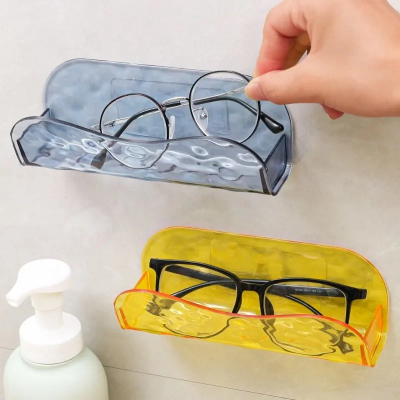 Eyeglasses Rack Wall Mounted Sun-glasses Display Holder Cosmetics Storage Boxes Wardrobe Cabinet Decoration Sunglass Organizer