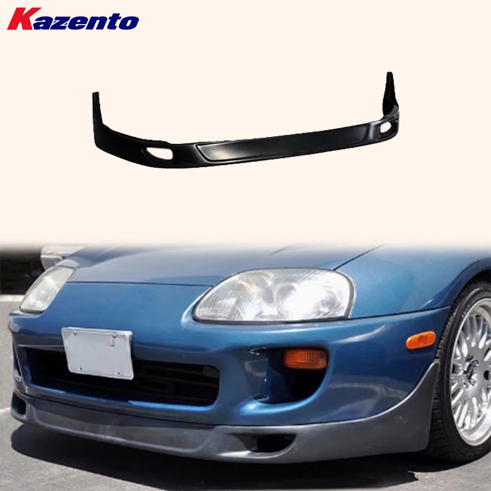 

For 1993-1998 Supra MK4 JZA80 TR-style Fiberglass Unpaint Front Bumper Bottom Lip